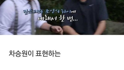 차승원이 말하는 잔소리와 조언의 차이.jpg