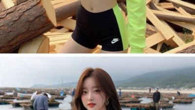 Ai가 그린 순박한 한국 농어촌 마을 여성의 일상.jpg