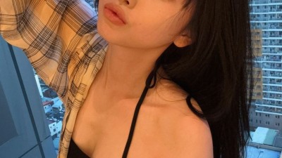 검정 끈나시 고말숙