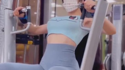 운동하는 꼬부기 워니